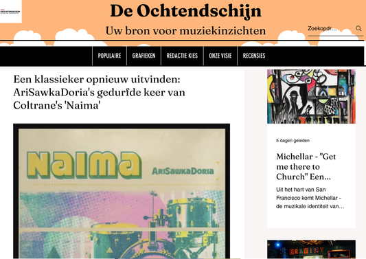 De Ochtendschijn on AriSawkaDoria’s “Naima”